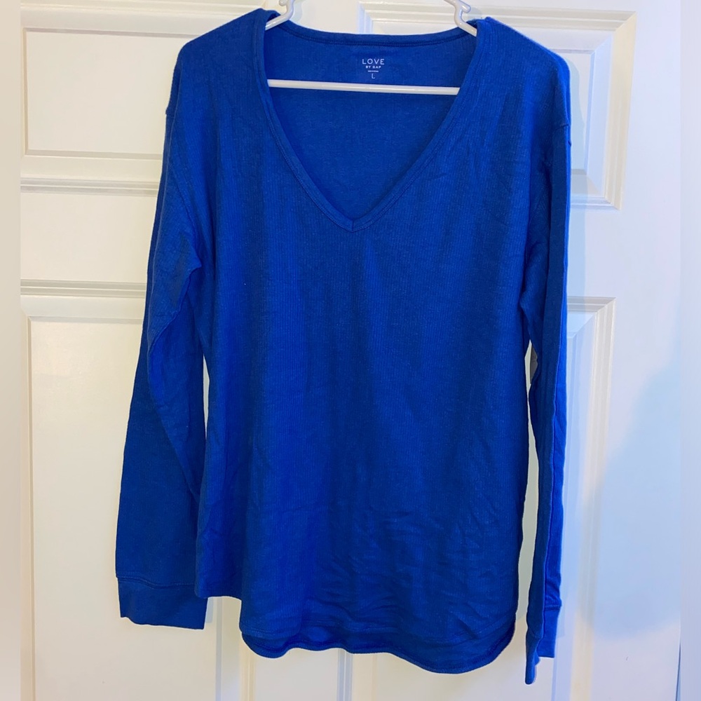 NWT royal blue long sleeve too